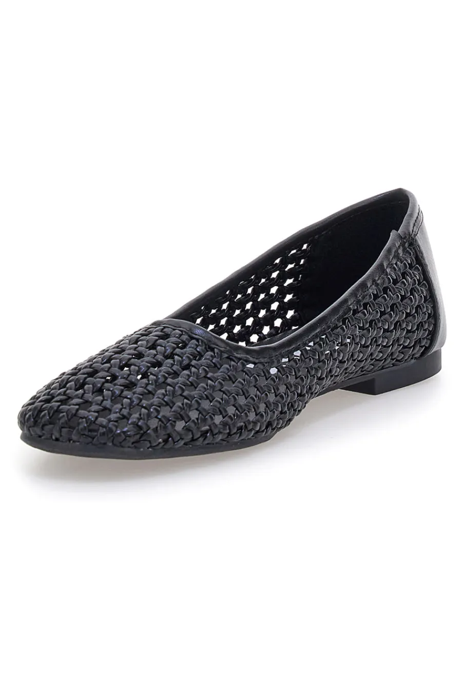 Ballerine nere intrecciate IDE11-THE FIRST