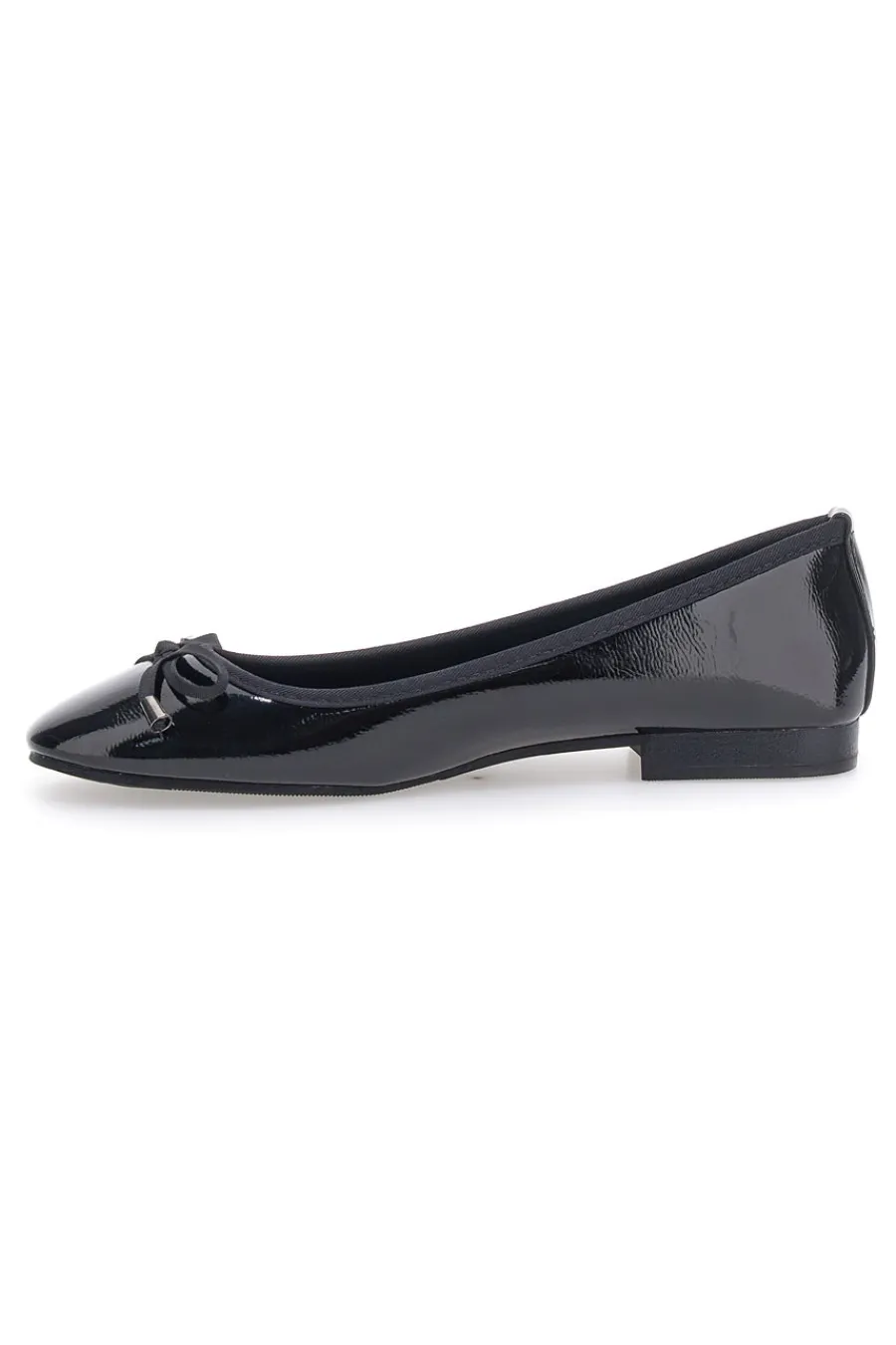 Ballerine nere vernice con fiocco decorativo IDE173-THE FIRST Sale