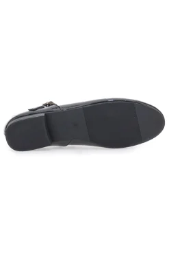 Ballerine nere verniciate con cinturino IDEA01-THE FIRST Discount
