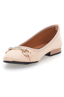 Ballerine rosa con catena decorativa IDE172-THE FIRST Clearance
