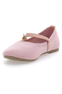 Ballerine in tessuto traforato con cinturino PRESZ41-THE FIRST Clearance
