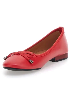 Ballerine rosse con fiocco decorativo IDE173-THE FIRST Best