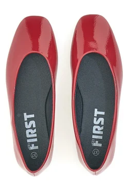 Ballerine rosse vernice IDEA13 da Donna-THE FIRST