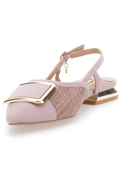 BALLERINE SLINGBACK A PUNTA ROSA 51089-MARIELLA BURANI New