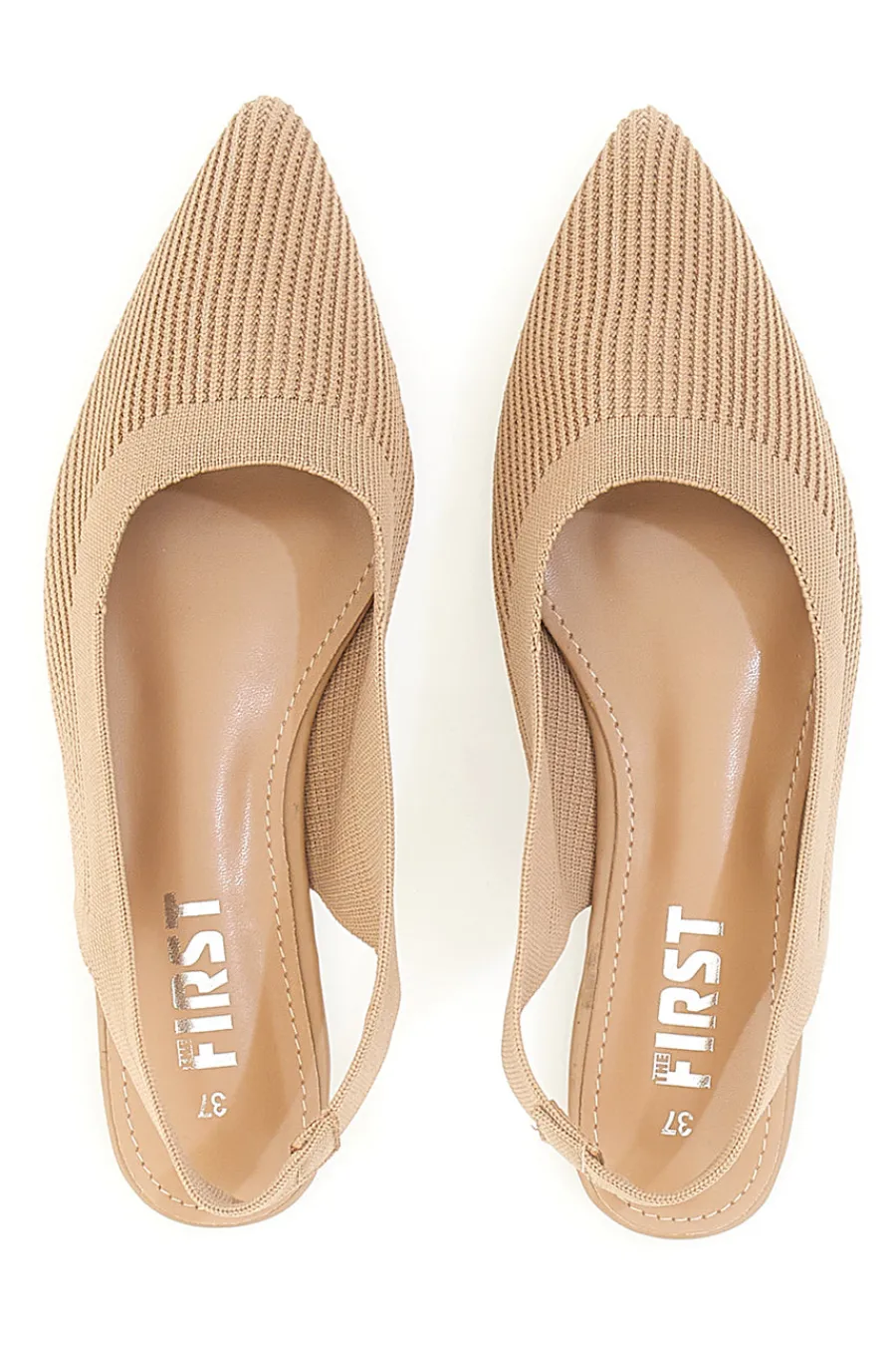 Ballerine slingback in tessuto PREA617-THE FIRST Sale