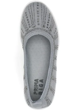 Ballerine Sportive Grigie 429-PRIMA RIGA Sale