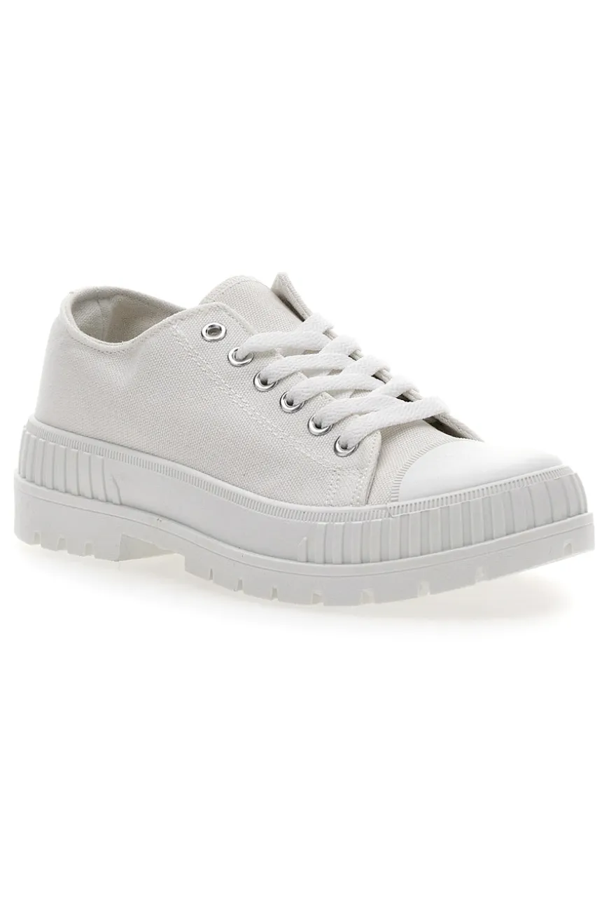 Banks Canvas-Sneaker mit Plateau-Cafè kosten 2421-CAFÈ COST Clearance