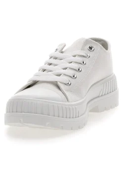 Banks Canvas-Sneaker mit Plateau-Cafè kosten 2421-CAFÈ COST Clearance