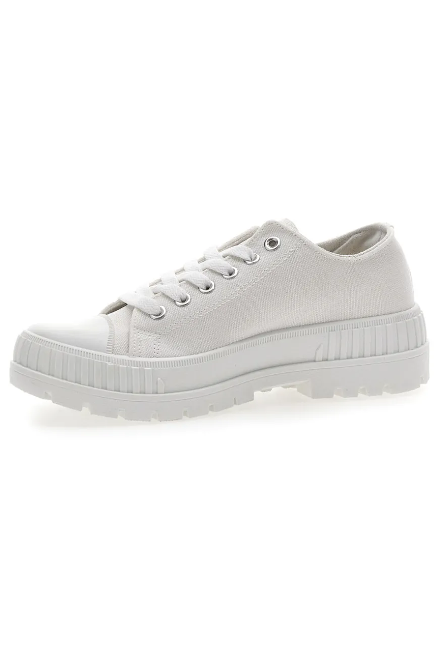 Banks Canvas-Sneaker mit Plateau-Cafè kosten 2421-CAFÈ COST Clearance