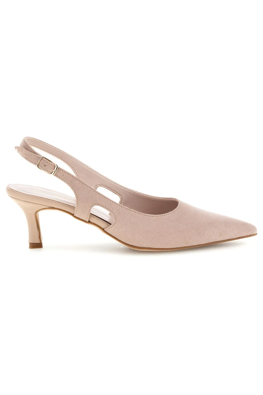 Beige Pumps mit Riemen 3992-PITTARELLO GLAM Hot