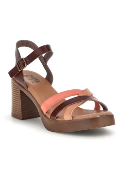 Sandalen mit Absatz und Plateau AD897701-PRIMA RIGA New