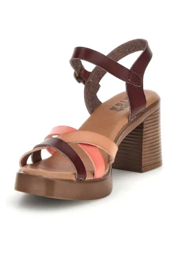 Sandalen mit Absatz und Plateau AD897701-PRIMA RIGA New