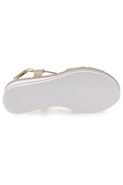 Beige Sandalen mit First-Line-Keilabsatz DC611109-PRIMA RIGA Best