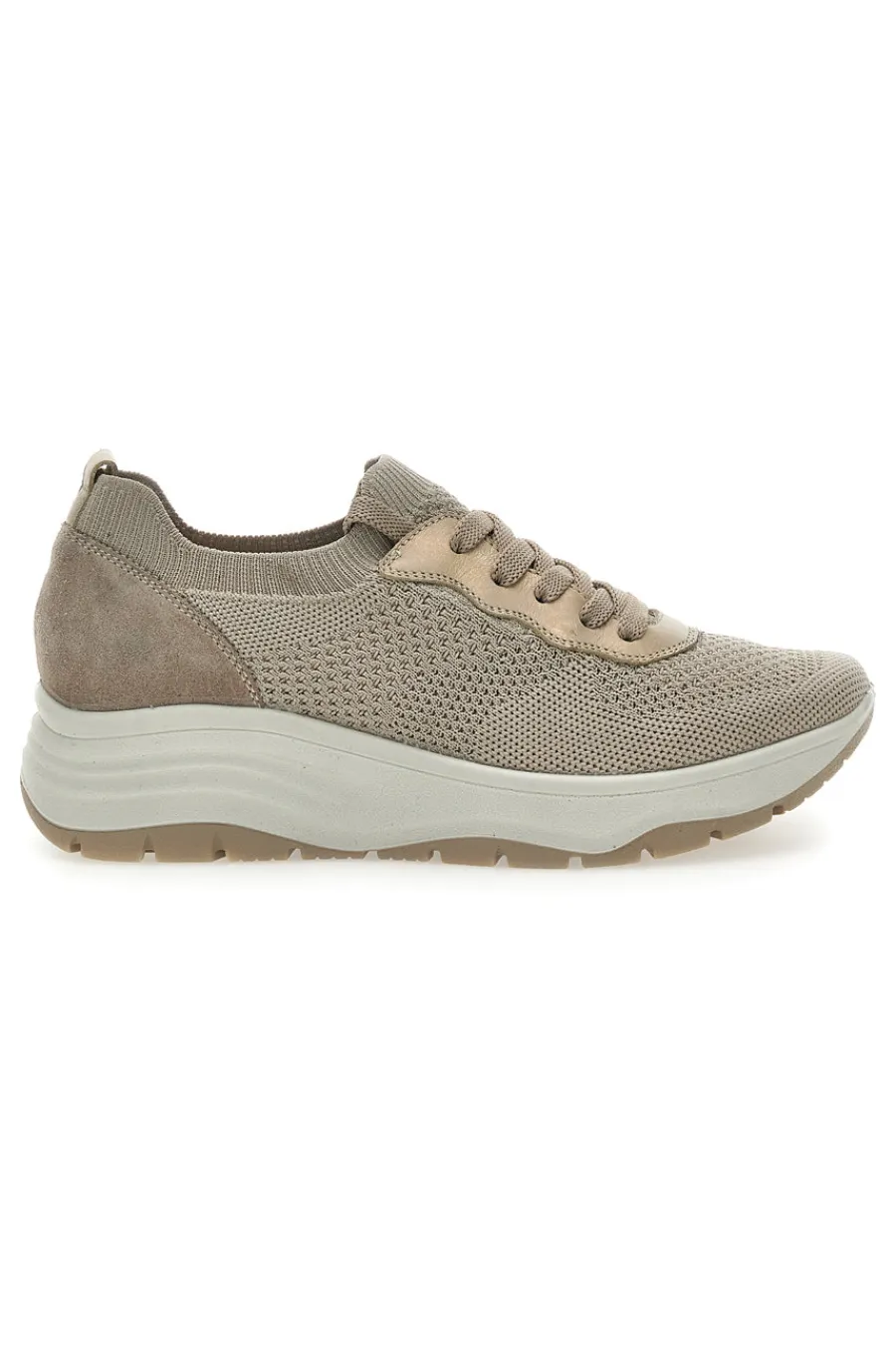 Beige Schnürschuhe Made In Italy 756370350913-IMAC New