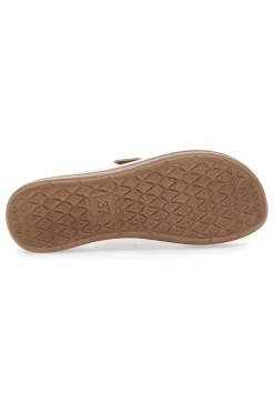 Beige Slipper mit Muster und Doppelschnalle 19 TF für Damen | Pittarello-INBLU Outlet