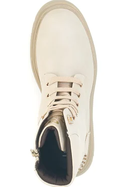 Stiefeletten mit seitlichem Reißverschluss und Strasssteinen L97129600-LAURA BIAGIOTTI Sale