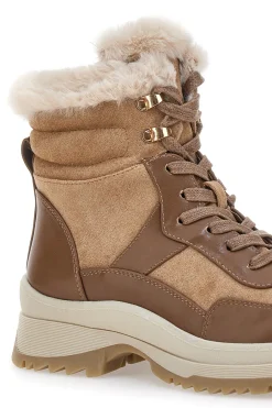 Beige Stiefeletten mit warmer Innenausstattung 15222K17-ALTEMBERG Best