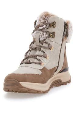 Beige Stiefeletten mit warmem Innenfutter und rutschfester Sohle 24802B08R-RELIFE Discount