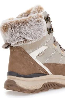Beige Stiefeletten mit warmem Innenfutter und rutschfester Sohle 24802B08R-RELIFE Discount