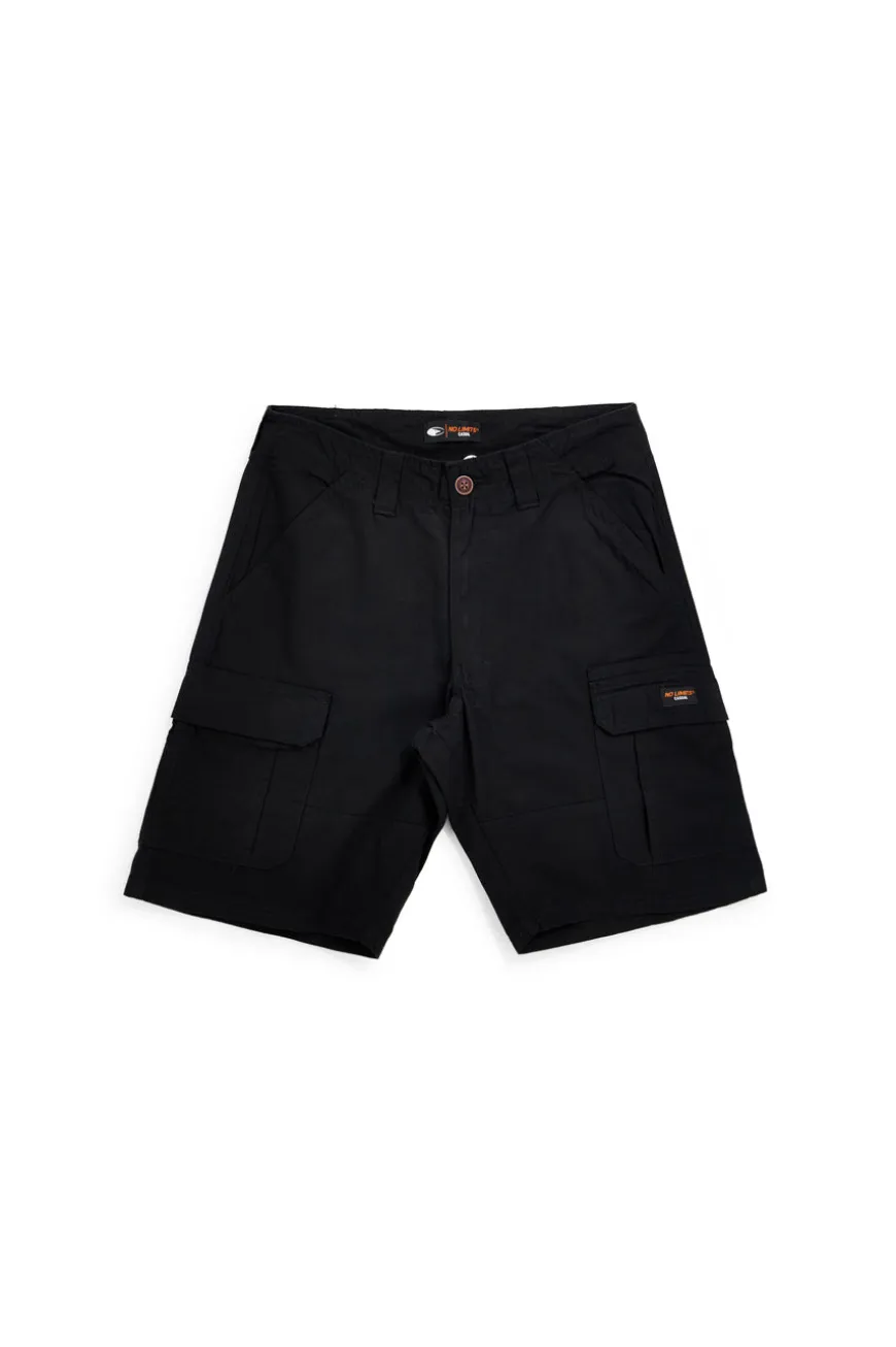 Bermuda nero cargo No limits MABW015S26