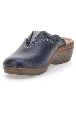Blaue Hausschuhe mit gewelltem Profil und Komfort-Innensohle 79 LY-INBLU Discount