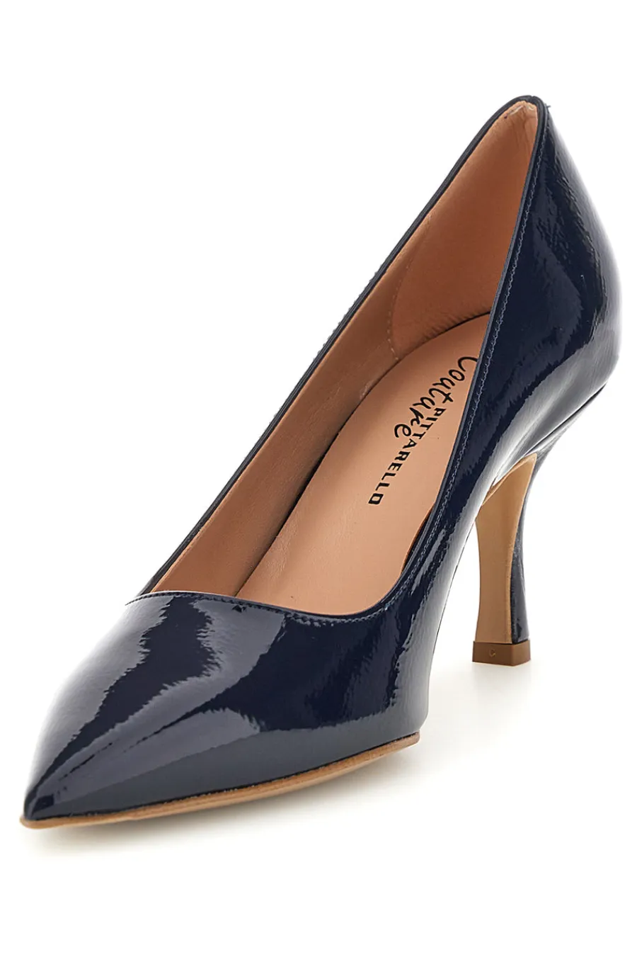 Blaue Lackleder Pumps 6418-PITTARELLO COUTURE New