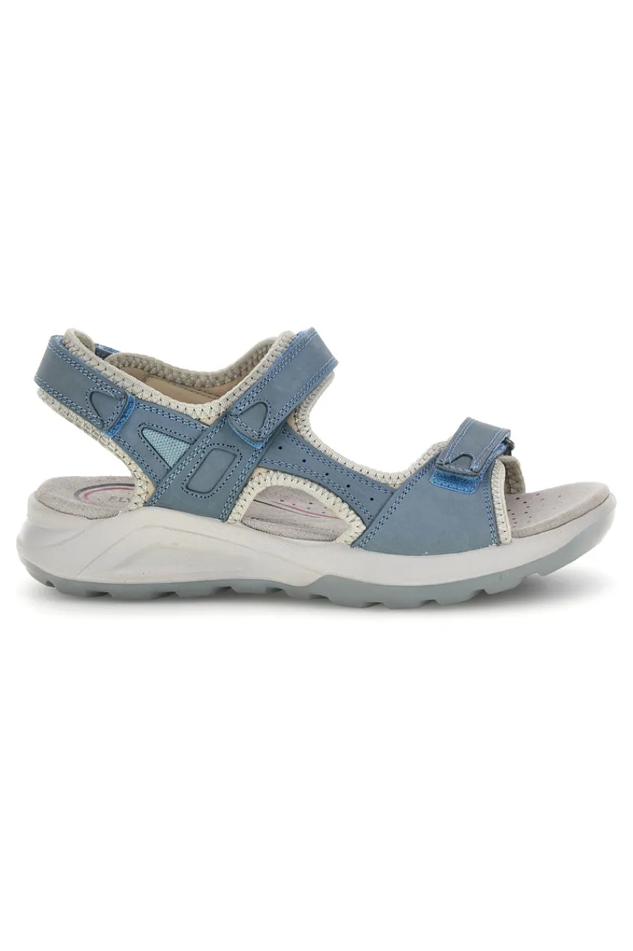Blaue Sandalen mit Ledereinlegesohle FD43-FLY DINAMIC Clearance