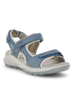Blaue Sandalen mit Ledereinlegesohle FD43-FLY DINAMIC Clearance