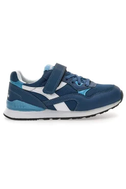 Blaue Turnschuhe mit Klettverschluss Diadora N.92 PS