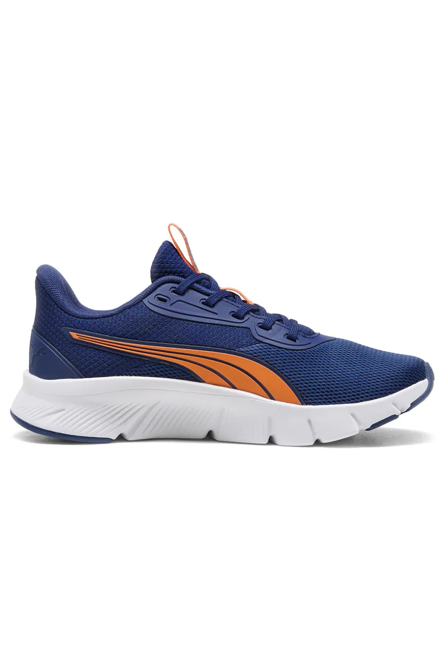 Blau und orange leichte Laufschuhe Puma Flexfocus Lite Modern Jr