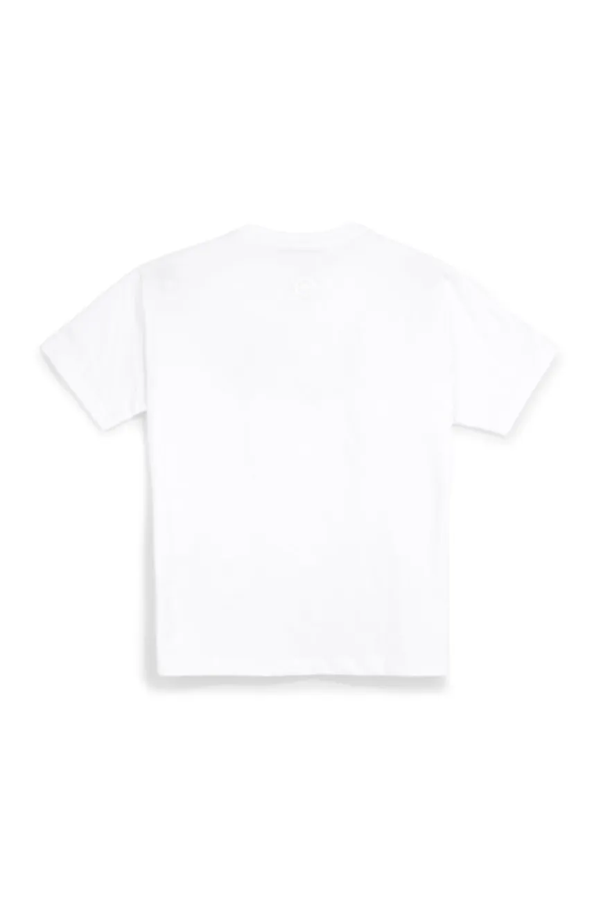 Boardman alpha9 einfarbig weißes T-shirt