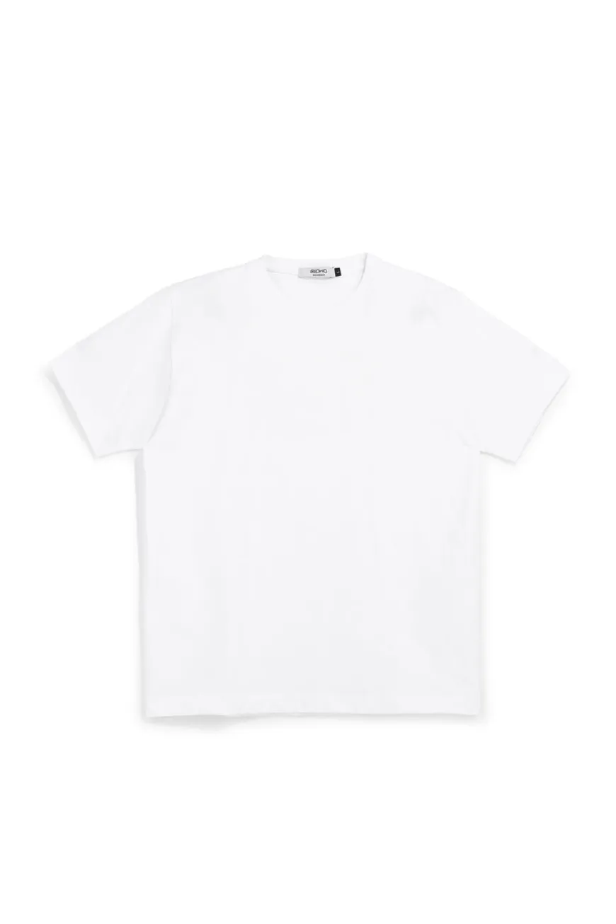 Boardman alpha9 einfarbig weißes T-shirt