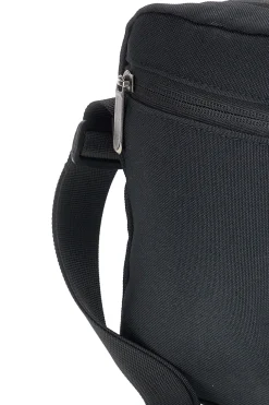 Borsello grigio e nero con zip Indigeno metropolitano PITTSHU001-B