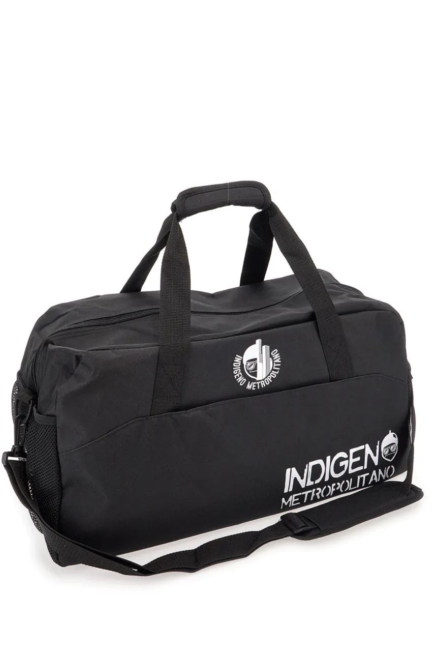 Borsone Sportivo Nero Indigeno Metropolitano 23016