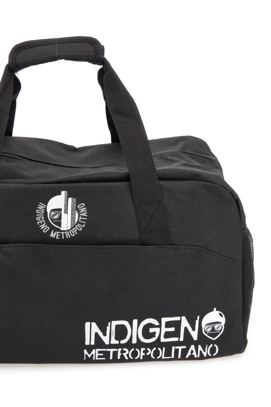 Borsone Sportivo Nero Indigeno Metropolitano 23016