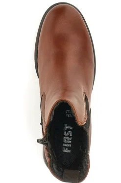 Braune Chelsea-Stiefel 40511-THE FIRST Outlet