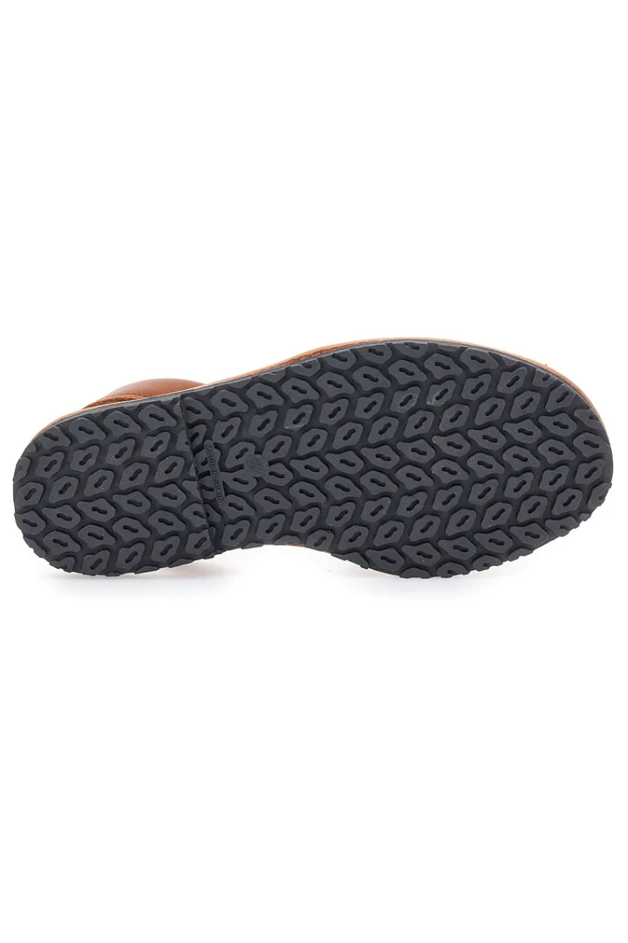 Braune menorquinische Schuhe mit Flat 101-Sohle-FLY NATURE Discount