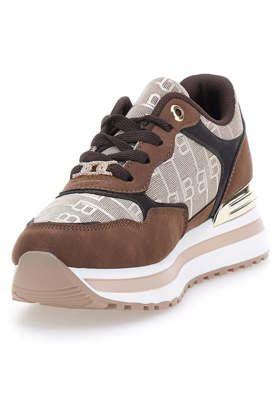 e Sneaker mit 9241 Monogramm-Logo-LAURA BIAGIOTTI Sale