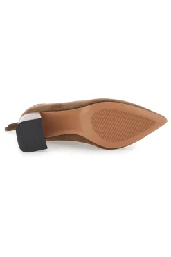 Braune Stiefeletten mit Blockabsatz 50720458-MARIELLA BURANI Clearance