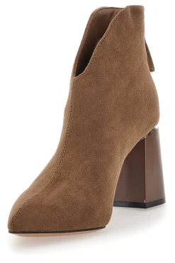 Braune Stiefeletten mit Blockabsatz 50720458-MARIELLA BURANI Clearance