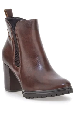 Cafè Cost 16807220 e Stiefeletten mit elastischen Seiten und breitem Absatz-CAFÈ COST Outlet