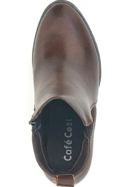 Cafè Cost 16807220 e Stiefeletten mit elastischen Seiten und breitem Absatz-CAFÈ COST Outlet
