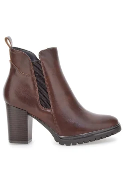Cafè Cost 16807220 e Stiefeletten mit elastischen Seiten und breitem Absatz-CAFÈ COST Outlet