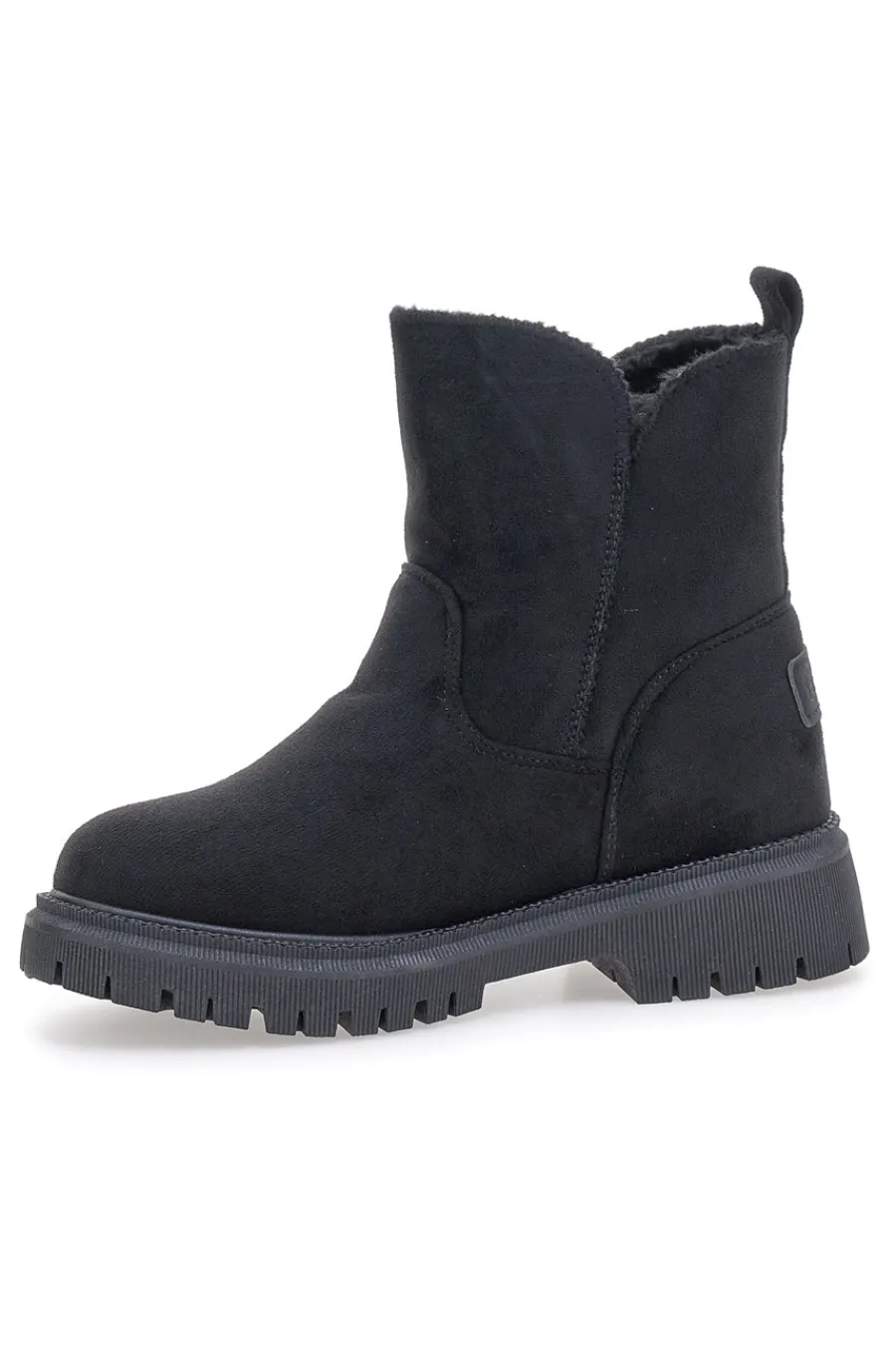 CAW759102020 e Stiefeletten mit seitlichem Reißverschluss und Fellfutter-CARRERA New