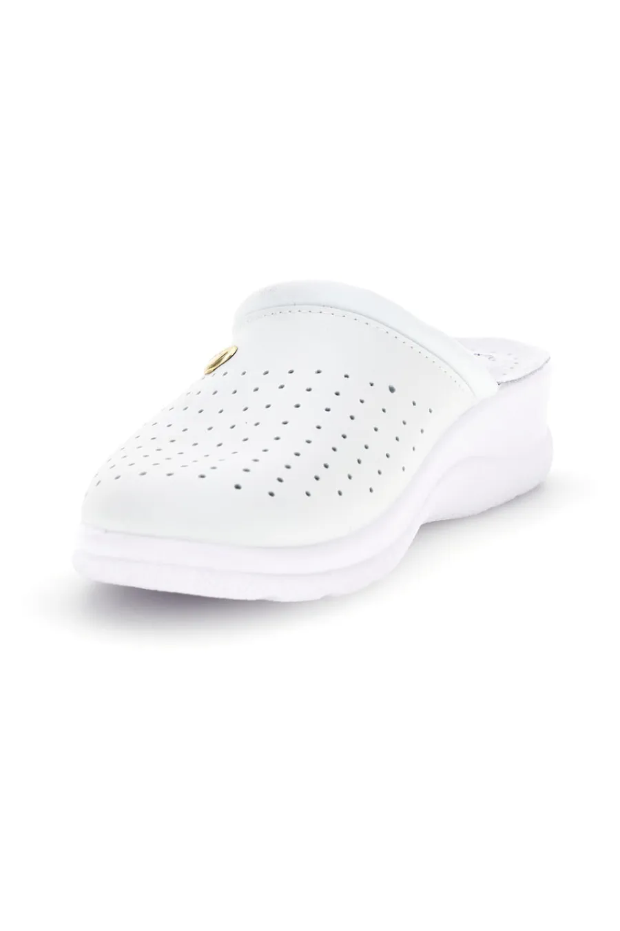 Ciabatta bianca professionale con sottopiede in pelle 2883-BEST MEDICAL Hot