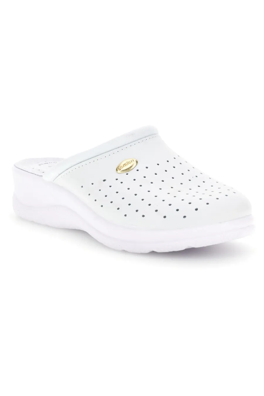 Ciabatta bianca professionale con sottopiede in pelle 2883-BEST MEDICAL Hot