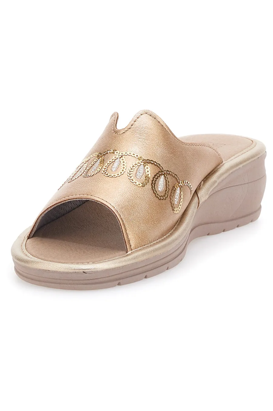 Ciabatta Comfort Oro 7226-LINEA COMODA New