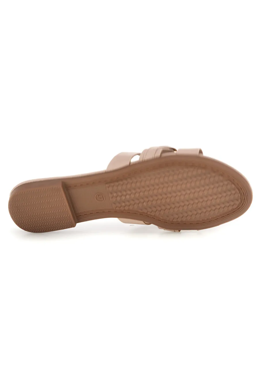 Ciabatte beige con catena decorativa PREA1320-THE FIRST CHIC