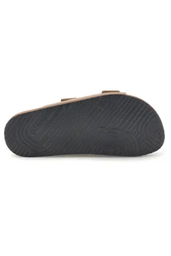 Ciabatte con doppia fascia regolabile Made in Italy in vera pelle S31T823-SUPERGA