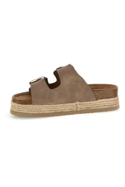 Ciabatte con doppia fascia regolabile e suola platform S11T228.-SUPERGA Online